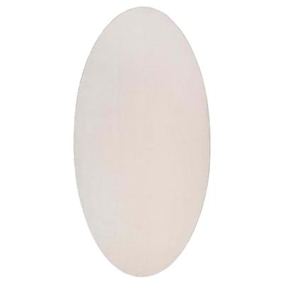 VidaXL Vloerkleden ovaal huarte zand 80 x 150 cm 100% polyester