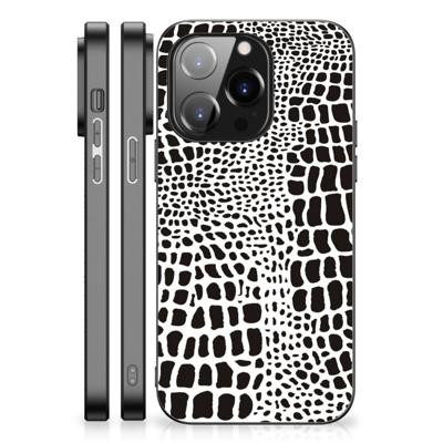 iPhone 14 Pro Dierenprint Telefoonhoesje Slangenprint