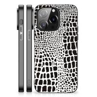 iPhone 14 Pro Dierenprint Telefoonhoesje Slangenprint - thumbnail