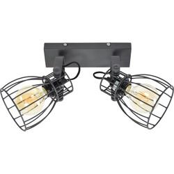 Urban Interiors PlafondlampWire 2-lichts zwart - 13002