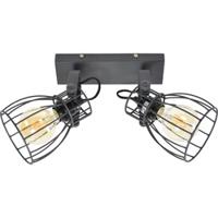 Urban Interiors PlafondlampWire 2-lichts zwart - 13002 - thumbnail