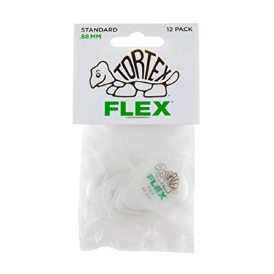 Dunlop Tortex Flex Standard plectrums 0.88 mm (12 stuks)