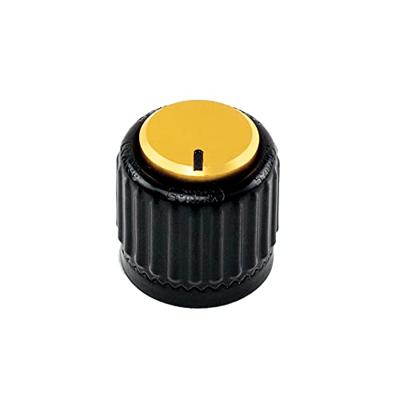 D&apos;Addario PW-LNL-01BG LokNob Large zwart met goud