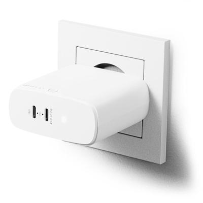 Alogic Rapid Power 2-poorts GaN oplader (63W) - White