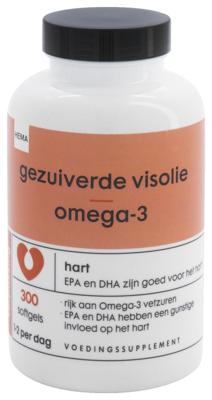 HEMA Gezuiverde visolie omega-3 - 300 stuks