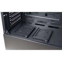 Inter-Tech C-303 Mirror Zwart - thumbnail
