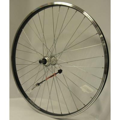 Achterwiel 26-1.90 559 pion uitval alu/alu velg Paralex zwart
