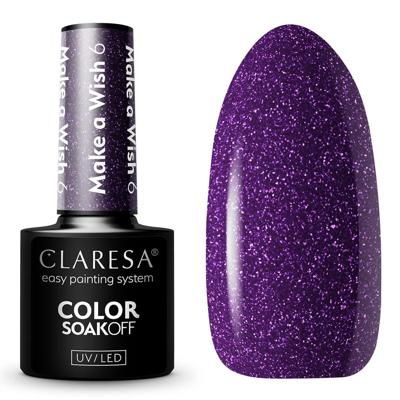 Claresa uv/led gellak 5ml make a wish 6 Claresa uv/led gellak 5ml make a wish 6