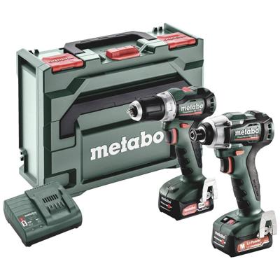 Metabo BS 12 BL + SSD 12 BL Accu Combo set 12V | 2 x 2.0 Ah, SC 30 | metaBOX 118 L - 685228000