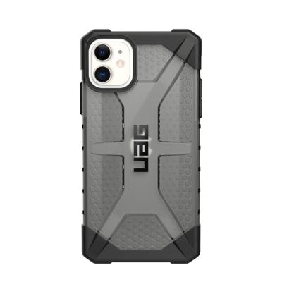 UAG Rugged Case for iPhone 11 [6.1-inch screen] - Plasma Ash - Achterzijde behuizing voor mobiele telefoon - robuust - polycarbonaat, thermoplastic polyurethaan (TPU) - asgrijs - voor Apple iPhone 11