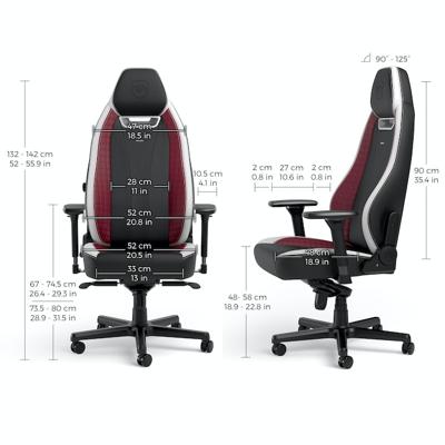 Noblechairs noblechairs LEGEND Gaming Stuhl - schwarz/weiß/rot Zwart