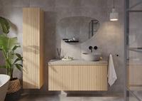 Ben Organic organische spiegel met LED verlichting en anti-condens 120x80cm - thumbnail
