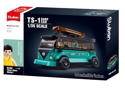 Sluban Bricks bouwstenen set - TS-1 Surf Car (M38-B1191)