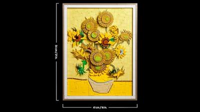 LEGO Art 31215 Vincent van Gogh - Zonnebloemen - Wandkunst, Bouw voor volwassenen - thumbnail