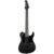 Spira Guitars T-407 MBK Satin Black 7-snarige elektrische gitaar - thumbnail
