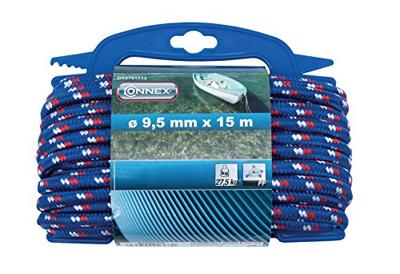Connex Pp Touw 9.5Mm/30Kg Bl+Ro+Wi Has/15M - DY2701713 Connex Pp Touw 9.5Mm/30Kg Bl+Ro+Wi Has/15M - DY2701713