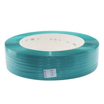Pet band 155 mm x 06 mm 1800 meter groen (embossed) Pet band 155 mm x 06 mm 1800 meter groen (embossed)