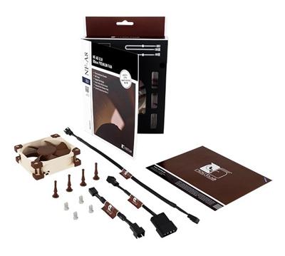 Noctua NF-A8 ULN PC-ventilator Beige, Bruin (b x h x d) 80 x 25 x 80 mm - thumbnail
