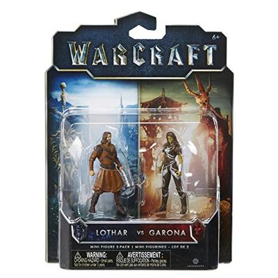 Warcraft Mini Figures - Lothar vs Garona Warcraft Mini Figures - Lothar vs Garona