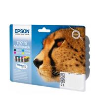 Originele inktcartridge Epson C13T07154012 Cyaan Magenta Geel Zwart - thumbnail