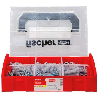 Fischer 532891 FIXtainer Assortimentsdoos pluggen 210 onderdelen Fischer 532891 FIXtainer Assortimentsdoos pluggen 210 onderdelen
