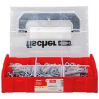 Fischer 532891 FIXtainer Assortimentsdoos pluggen 210 onderdelen - thumbnail