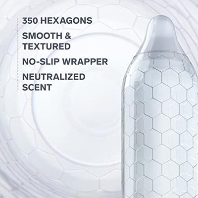 Lelo HEX Condooms (doosje 3 Condooms) - thumbnail