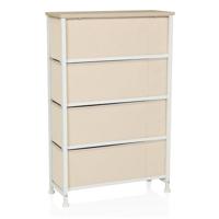 hjh LIVING Kast Foldress (4 vakken, Beige) - thumbnail