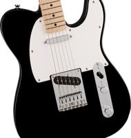 Squier Sonic Telecaster MN Black elektrische gitaar - thumbnail