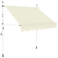 Luifel handmatig uittrekbaar 150 cm crme - thumbnail