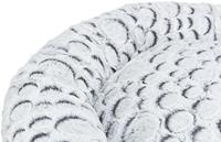 TRIXIE HONDENMAND MILA ROND PLUCHE WIT / GRIJS 60X60 CM - thumbnail