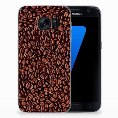 Samsung Galaxy S7 | Siliconen Case | Koffiebonen Samsung Galaxy S7 | Siliconen Case | Koffiebonen