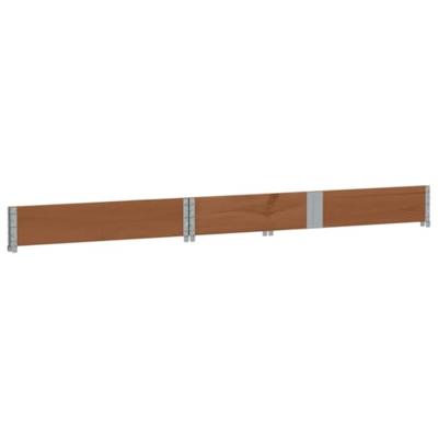 VidaXL Palletopzetrand 150x50 cm massief grenenhout bruin VidaXL Palletopzetrand 150x50 cm massief grenenhout bruin