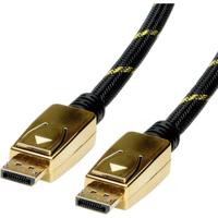 ROLINE GOLD DisplayPort Kabel, v1.4, DP M/M, 1 m - thumbnail