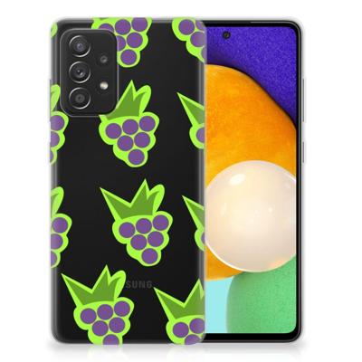Samsung Galaxy A52 (5G/4G) | Siliconen Case | Druiven
