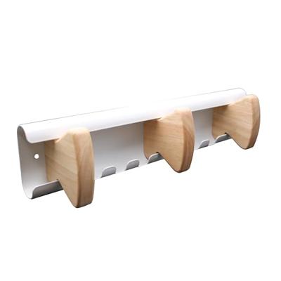 Unilux muurkapstok Aurora, wit, 3 haken