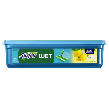 Swiffer wet vloerdoekjes citroengeur 20 stuks