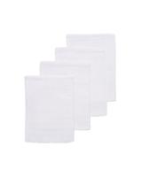 HEMA Hydrofiel washandjes - 4 stuks (wit) - thumbnail