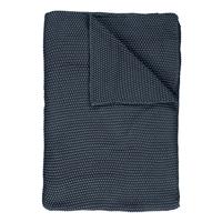 Marc O'Polo Nordic knit Plaid Smoke blue - thumbnail