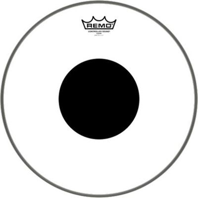 Remo CS-0316-10 Controlled Sound Clear Black Dot 16 inch Remo CS-0316-10 Controlled Sound Clear Black Dot 16 inch