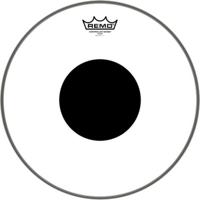 Remo CS-0316-10 Controlled Sound Clear Black Dot 16 inch - thumbnail