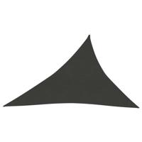 VidaXL Zonnezeil 160 g/m² 3x4x5 m hdpe antracietkleurig - thumbnail