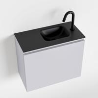 MONDIAZ OLAN 60cm toiletmeubel cale. LEX wastafel urban rechts 1 kraangat - thumbnail