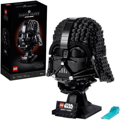 LEGO Star Wars - Darth Vader helm Constructiespeelgoed - thumbnail