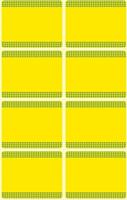 Avery AV-59373 Z-Design Diepvriesetiketten 36x28 mm 40 Stuks Geel - thumbnail