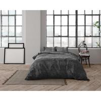 Dreamhouse DH Flanel Gradient Knits Antraciet 140 x 220 cm - thumbnail