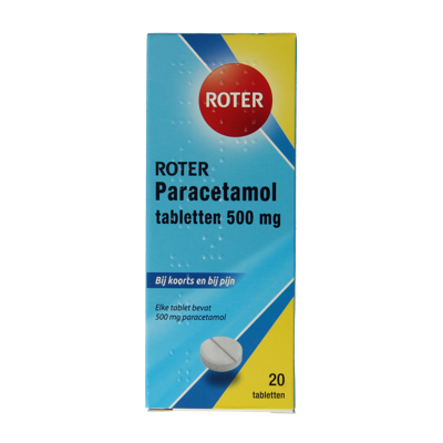 Roter Paracetamol 500mg 20 Tabletten