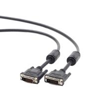 Gembird DVI-D/DVI-D 3 m DVI-kabel (DVI-D, DVI, mannelijk, zwart, Ul, ISO 9002) - thumbnail