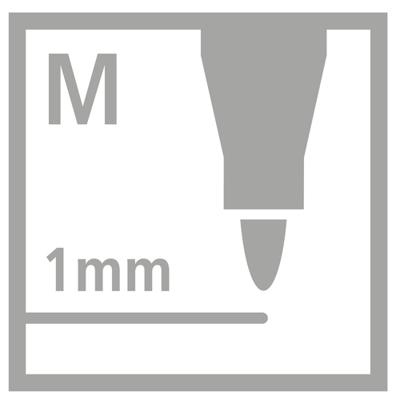 Stabilo write-4-all - permanent marker - medium - zwart - thumbnail