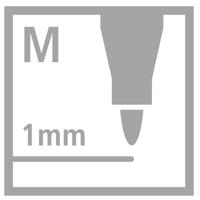 Stabilo Write-4-all Medium Zwart - thumbnail